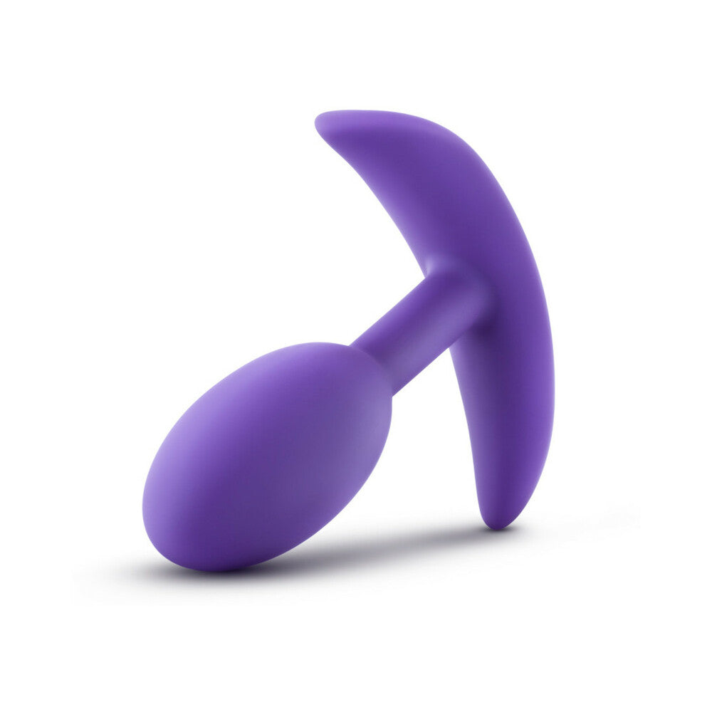 Blush Luxe Wearable Vibra Slim Plug Small Purple
