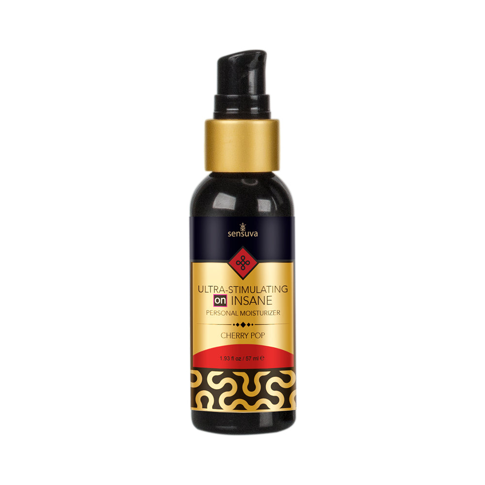 Sensuva Ultra-Stimulating On Insane Personal Moisturizer - Cherry Pop 2 fl. oz. Bottle