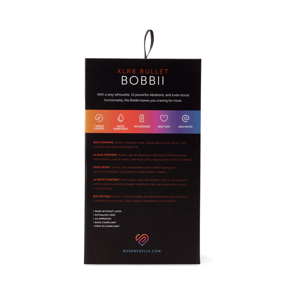 Sensuelle Bobbii Xlr8 15 Func Turbo Flexi Vibe - Colorado Blue