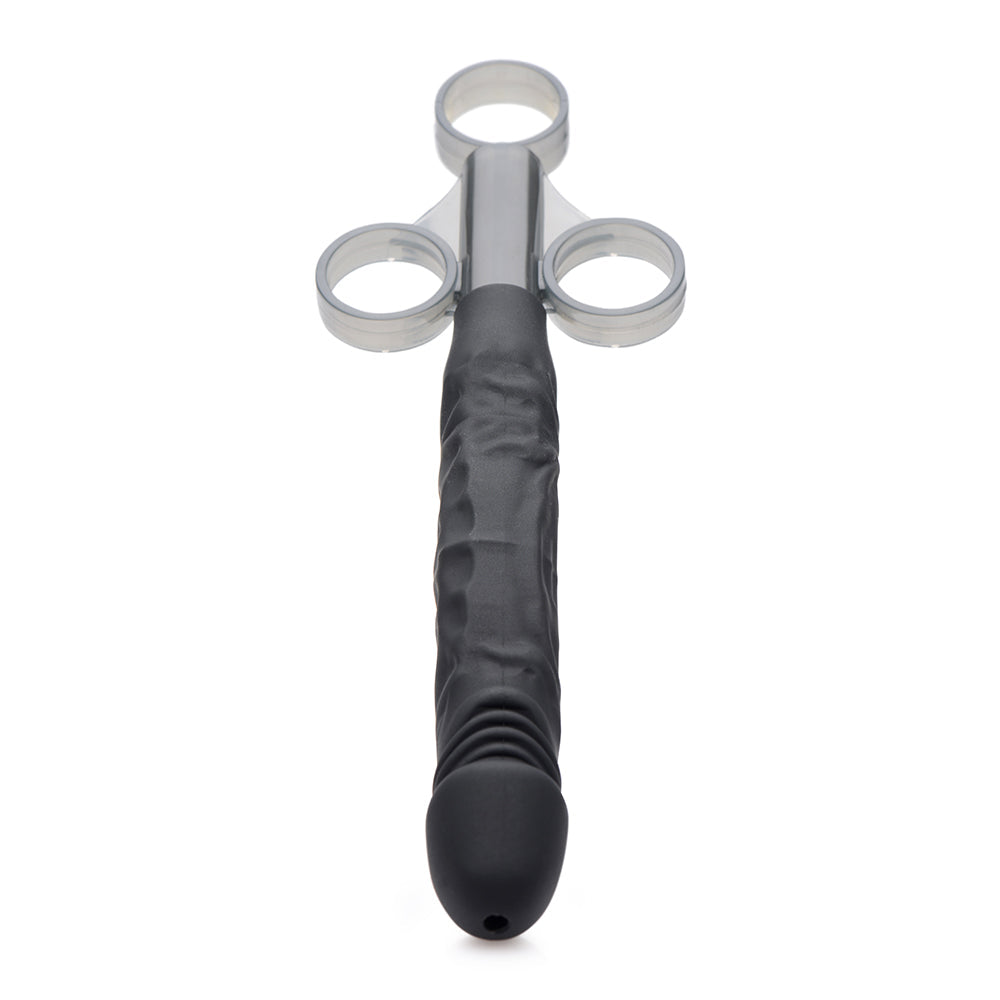 Jizz Shooter Silicone Dildo Lube Launcher