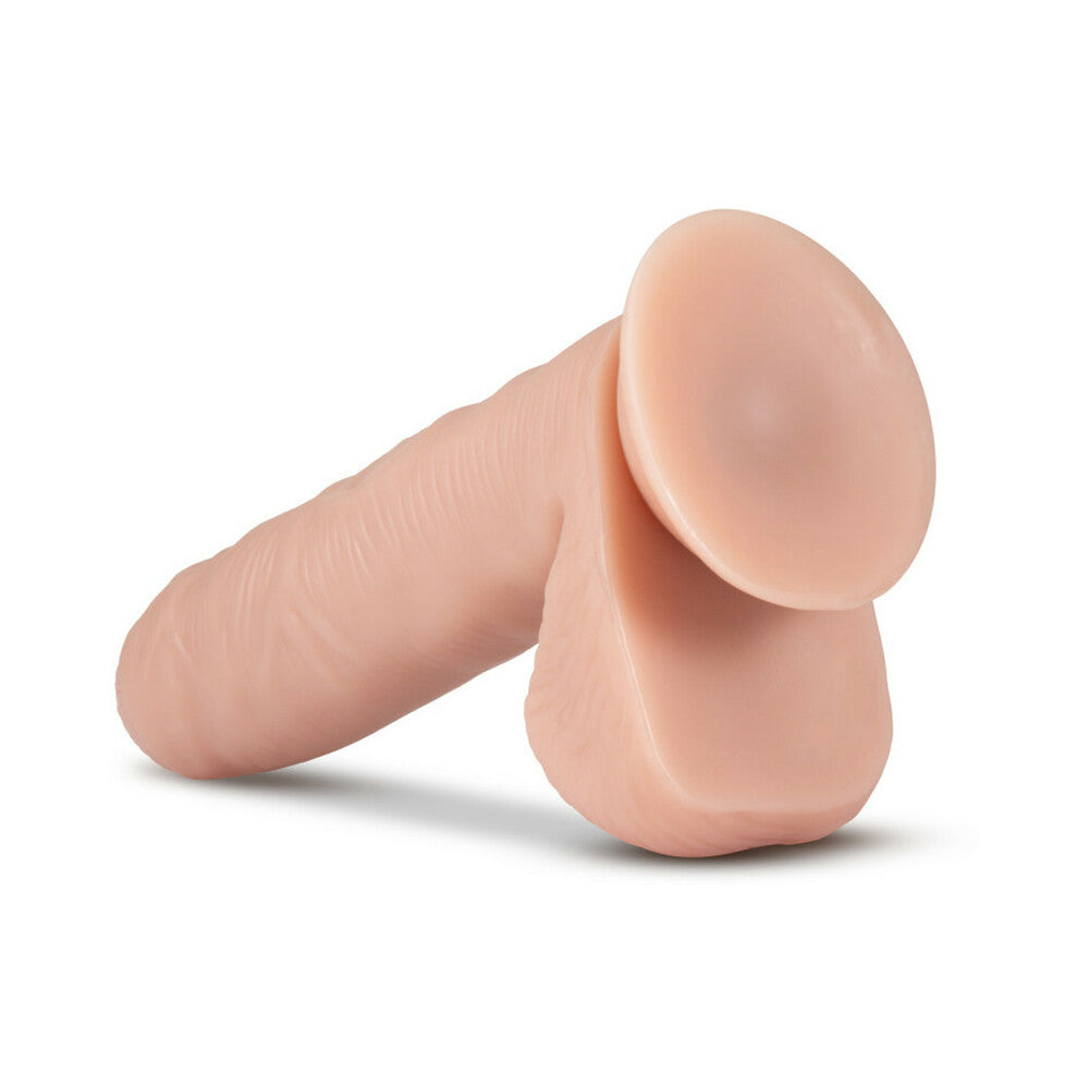 Blush Loverboy Tony The Waiter Realistic 7 in. Dildo with Balls & Suction Cup Beige