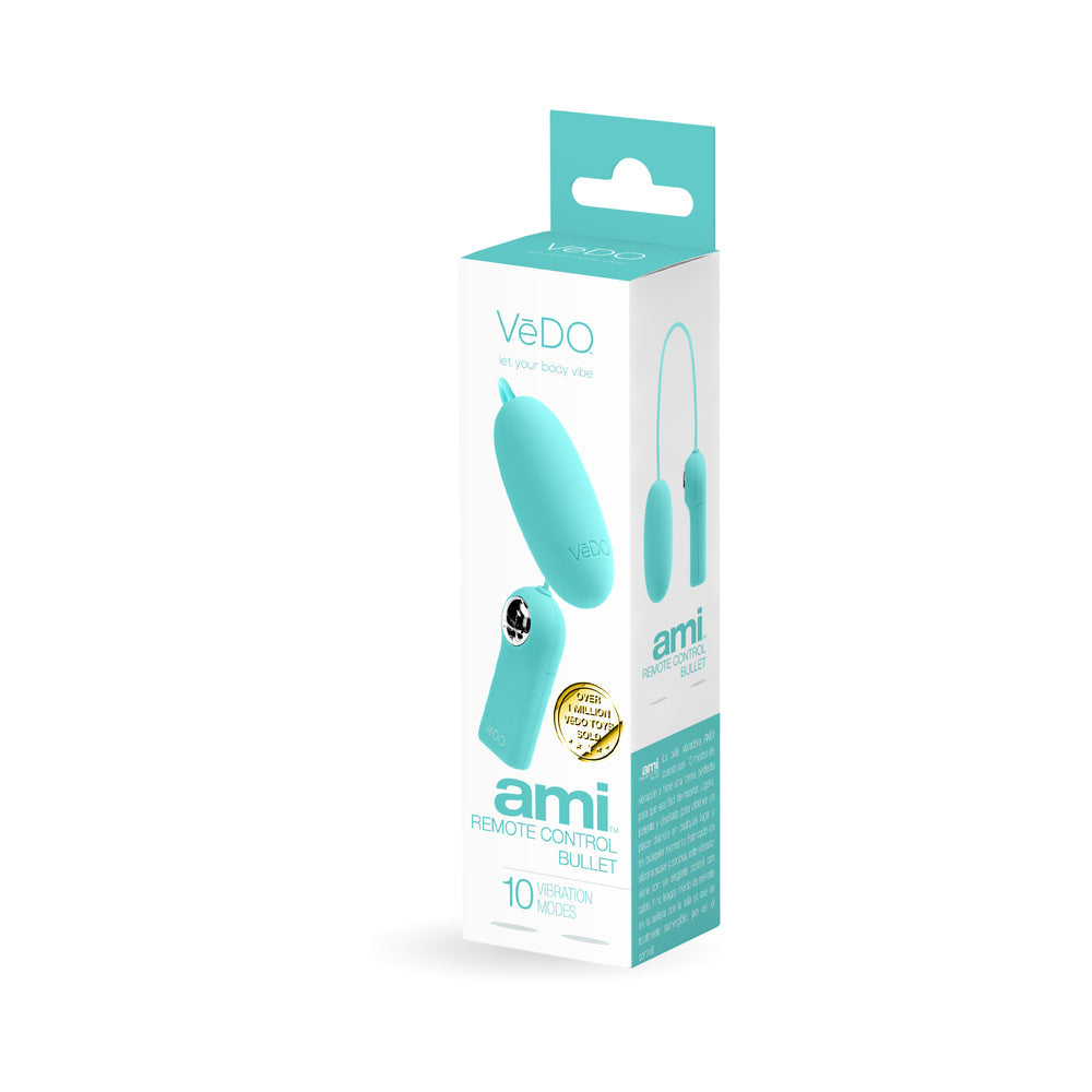 Vedo Ami Remote Control Bullet Turquoise