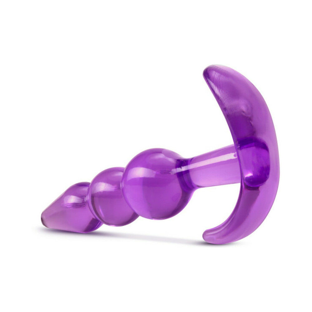 Blush B Yours Triple Bead Anal Plug Purple