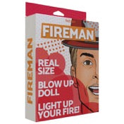 Fireman Inflatable Party Doll - Fun Companion
