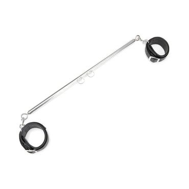 Lux Fetish Expandable Spreader Bar Set with Detachable Leatherette Cuffs