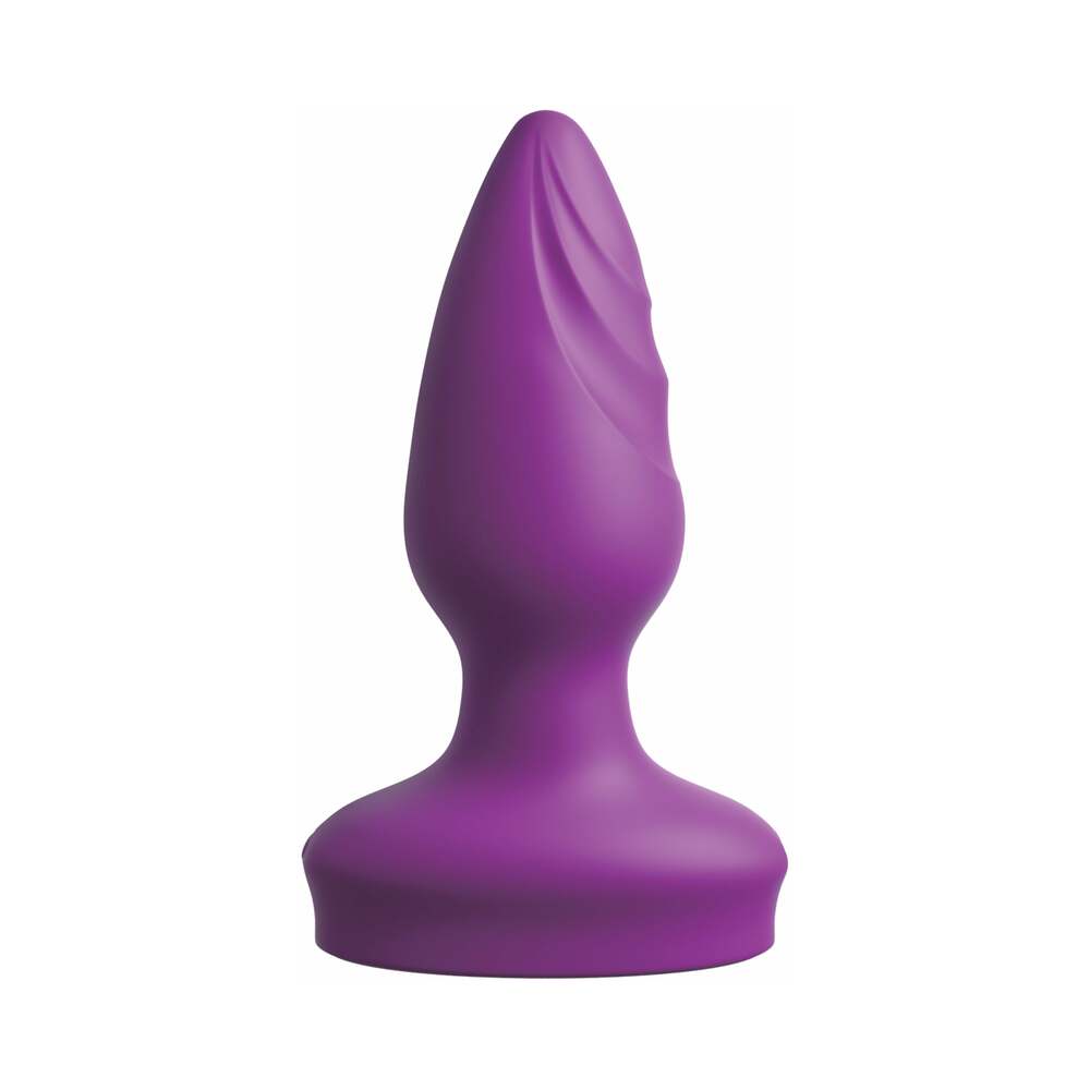 Pipedream 3Some Wall Banger Rechargeable Remote-Controlled Vibrating Anal Plug With Suction Cup Purple