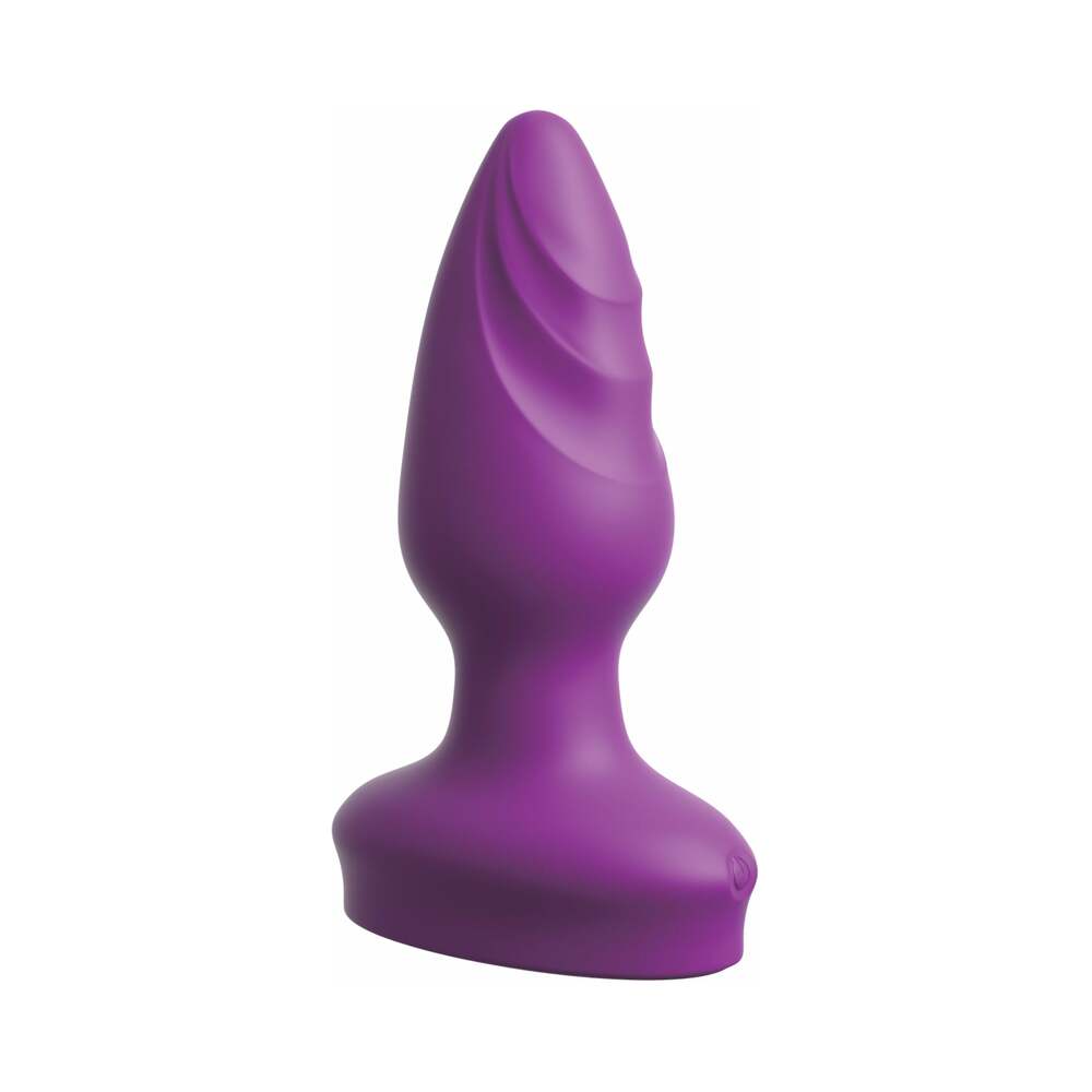 Pipedream 3Some Wall Banger Rechargeable Remote-Controlled Vibrating Anal Plug With Suction Cup Purple