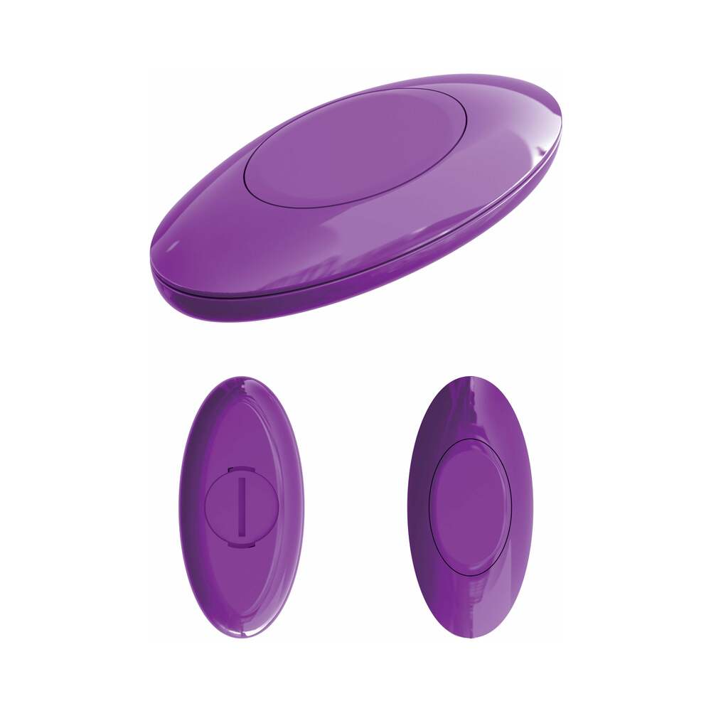 Pipedream 3Some Wall Banger Rechargeable Remote-Controlled Vibrating Anal Plug With Suction Cup Purple