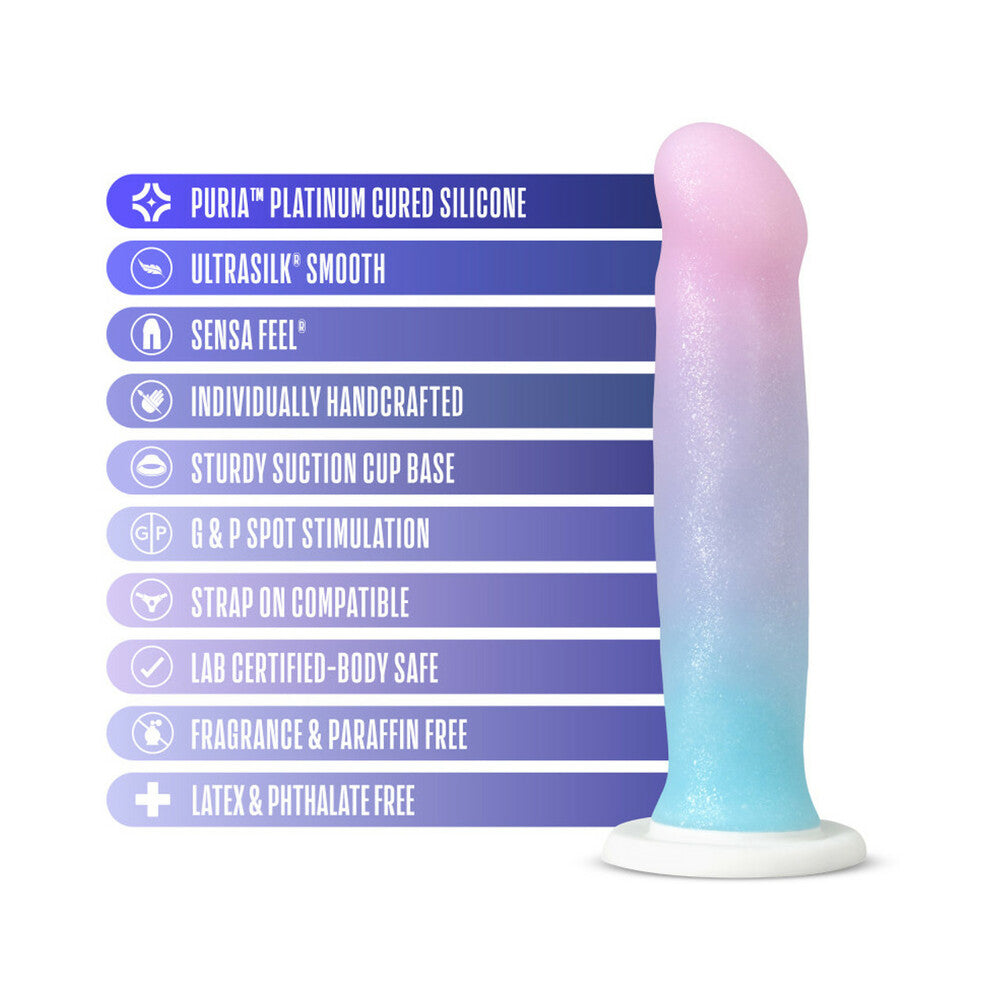 Avant D17 Lucky 8 in. Silicone Dildo with Suction Cup