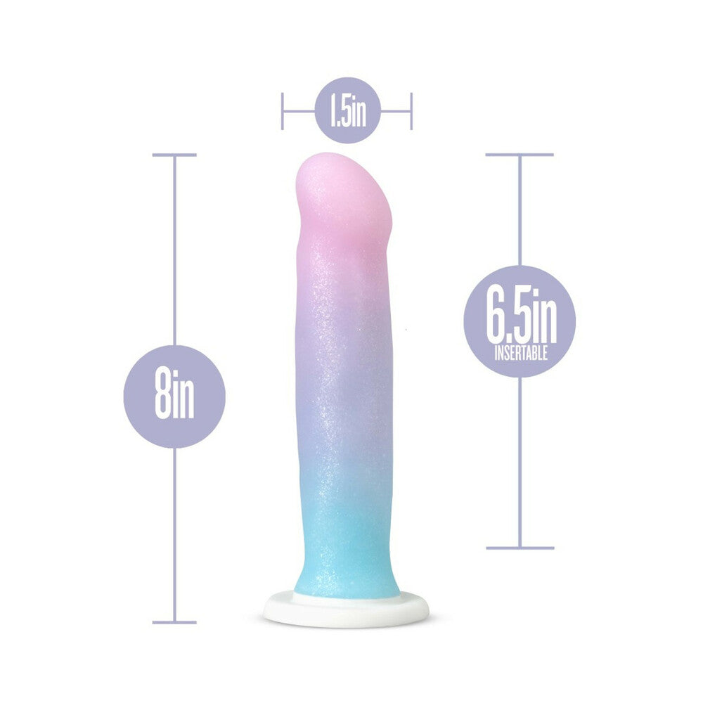 Avant D17 Lucky 8 in. Silicone Dildo with Suction Cup