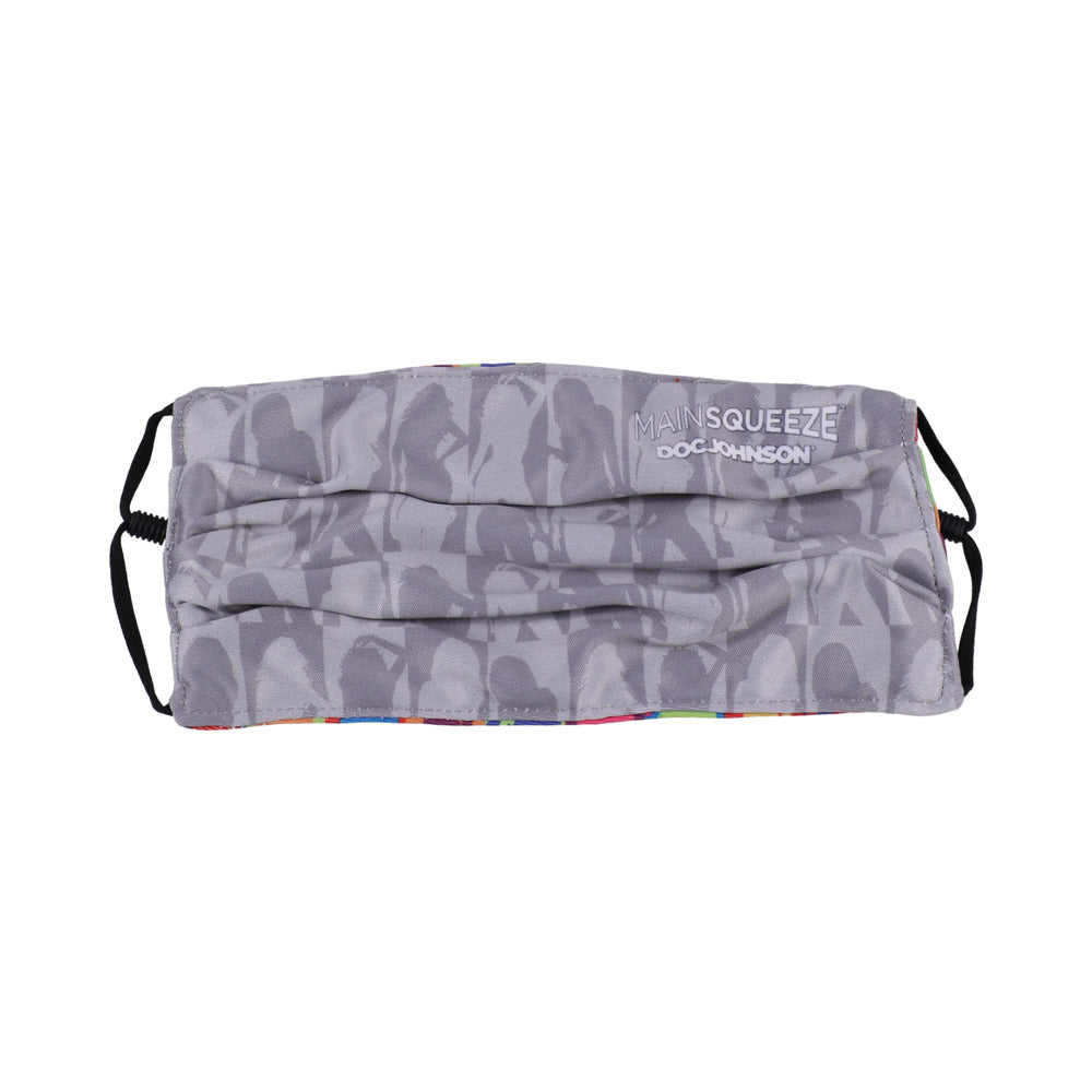 DJ Reversible & Adjustable Face Mask Main Squeeze Pattern