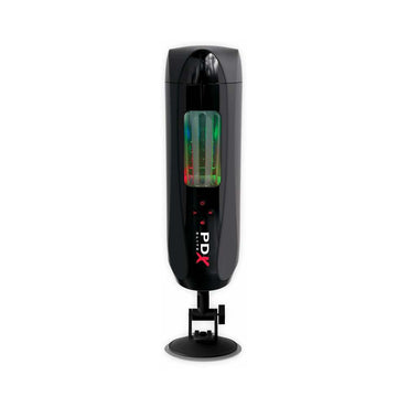 PDX Elite Ultimate Milker 2 Rechargeable Gyrating Suction Stroker With Hands-Free Suction Cup