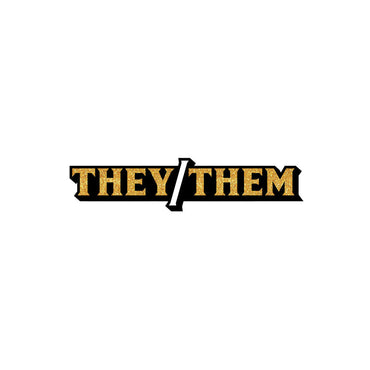 Pronoun They/Them Pin