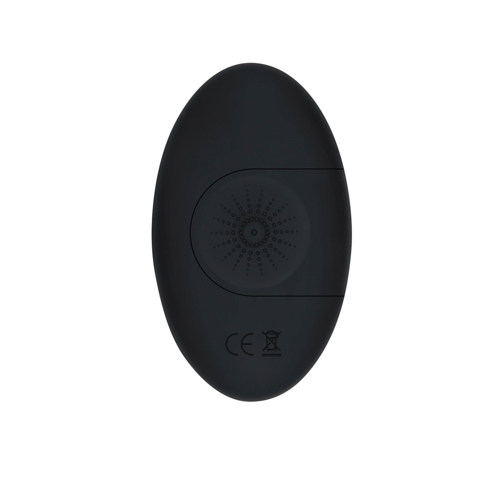 Gender X Electric Blue Rechargeable Remote-Controlled Vibrating Anal Plug Clear/Blue