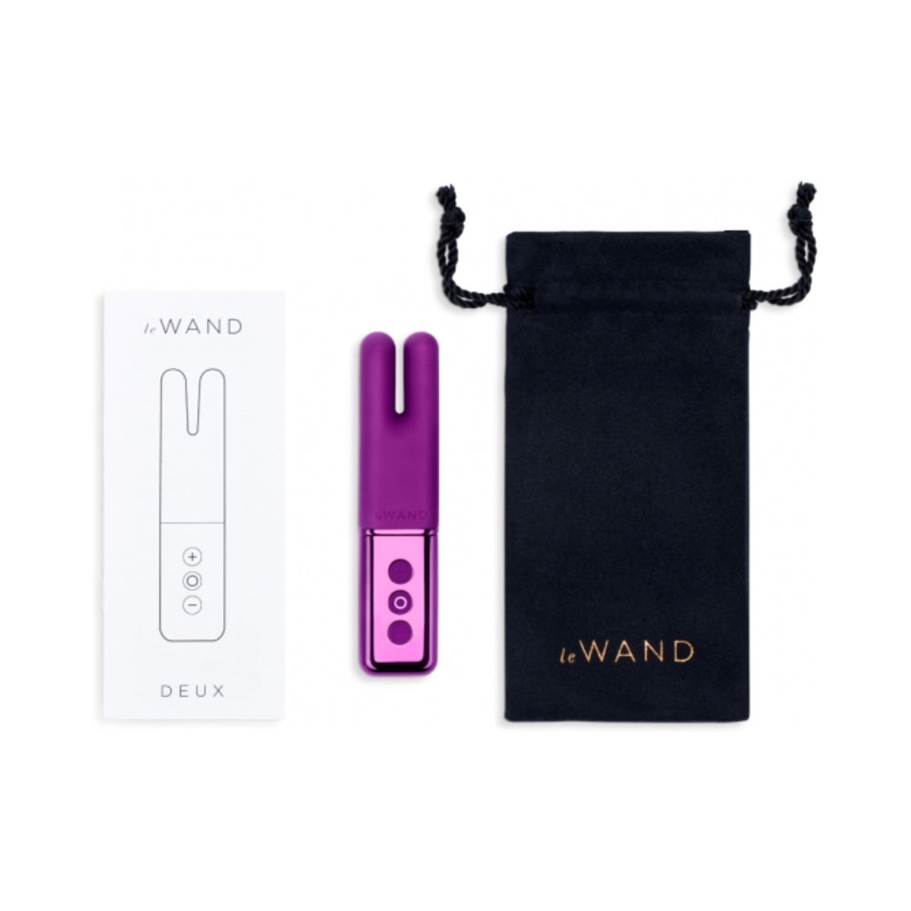 Le Wand Deux Mini Vibrator - Cherry