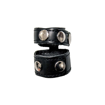 Ballgear Cock Strap With Ball Stretcher Black