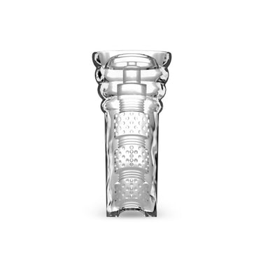 Blush M for Men All Nighter Glow in the Dark Textured Stroker Clear