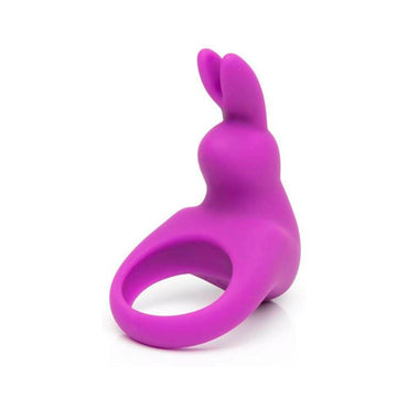 Happy Rabbit Rechargeable Silicone Cockring With Ears Purple