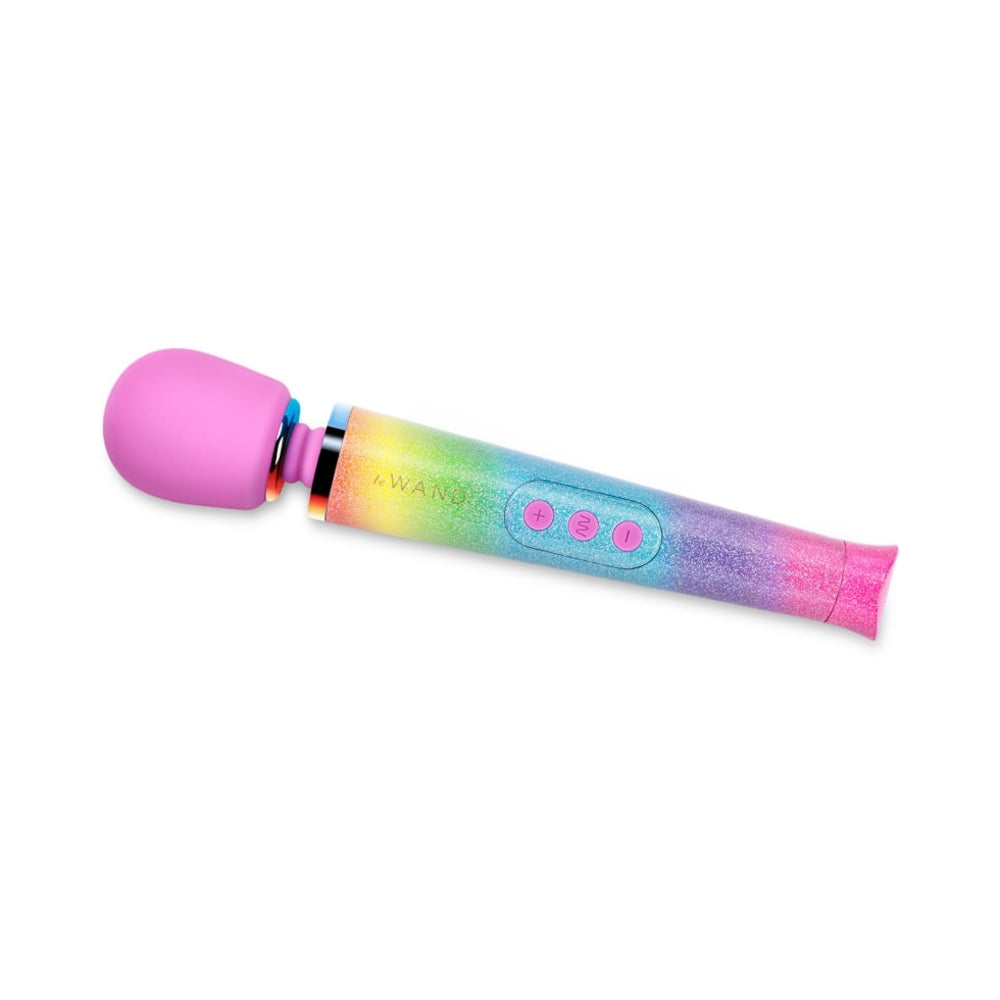 Le Wand All That Glimmers Rainbow Ombre 7-Piece Collection Special Edition Petite Rechargeable Vibrating Massager