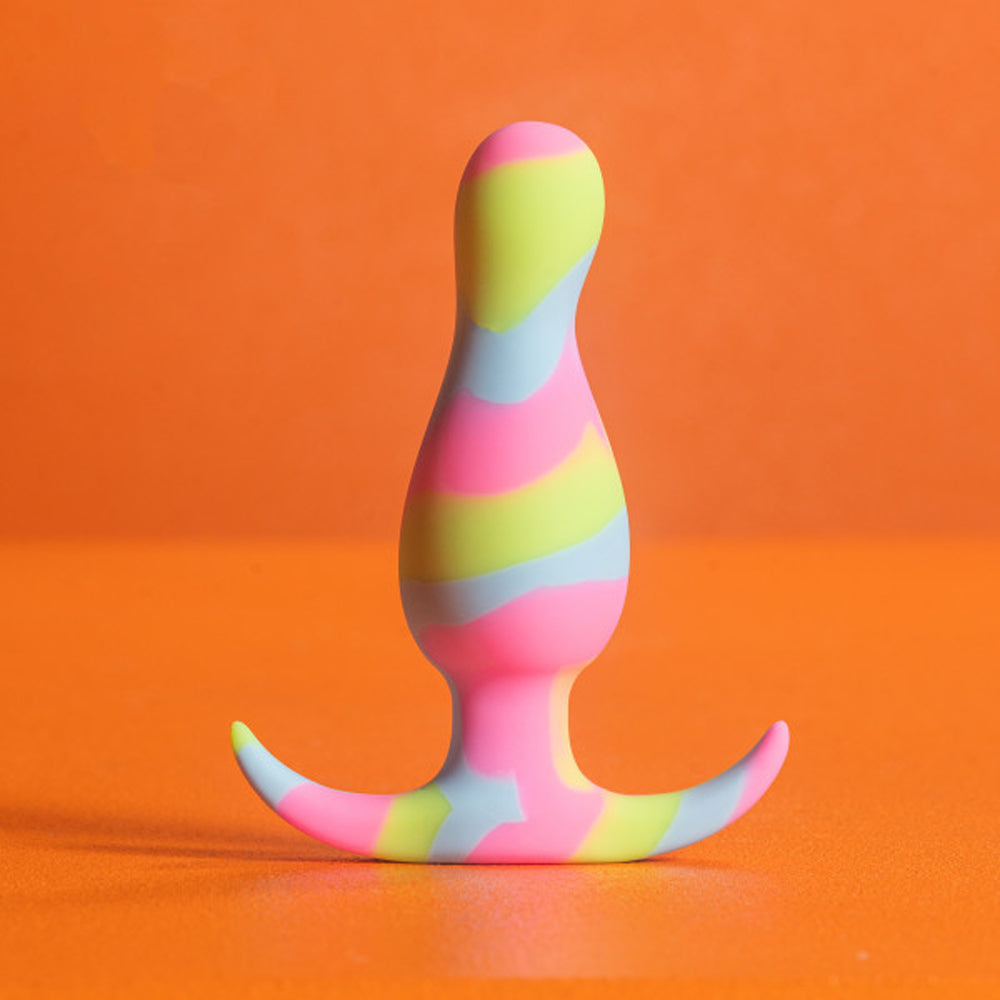 Blush Avant Kaleido Silicone Anal Plug Lime