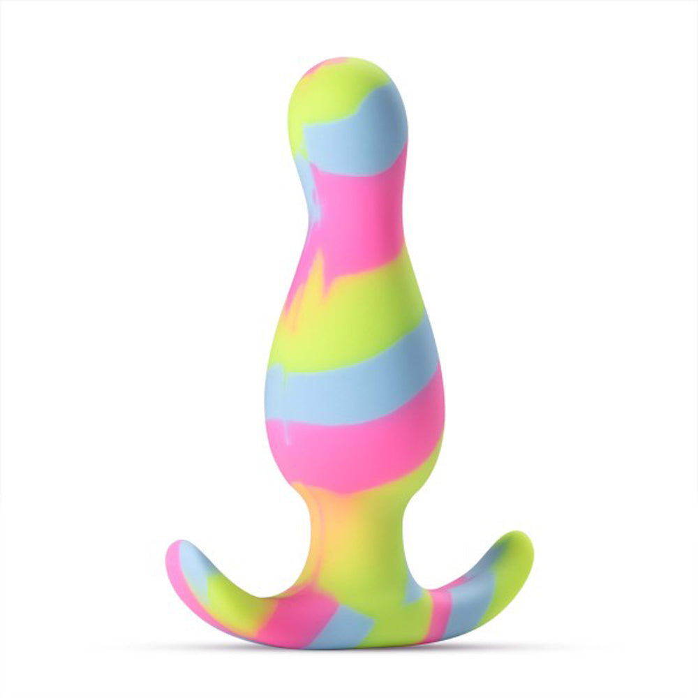 Blush Avant Kaleido Silicone Anal Plug Lime