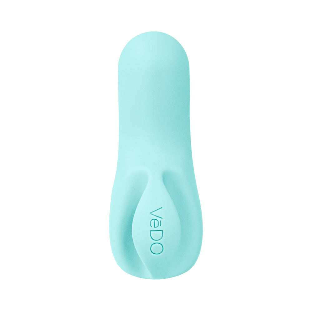 Vedo Nea Rechargeable Finger Vibe Tease Me Turquoise