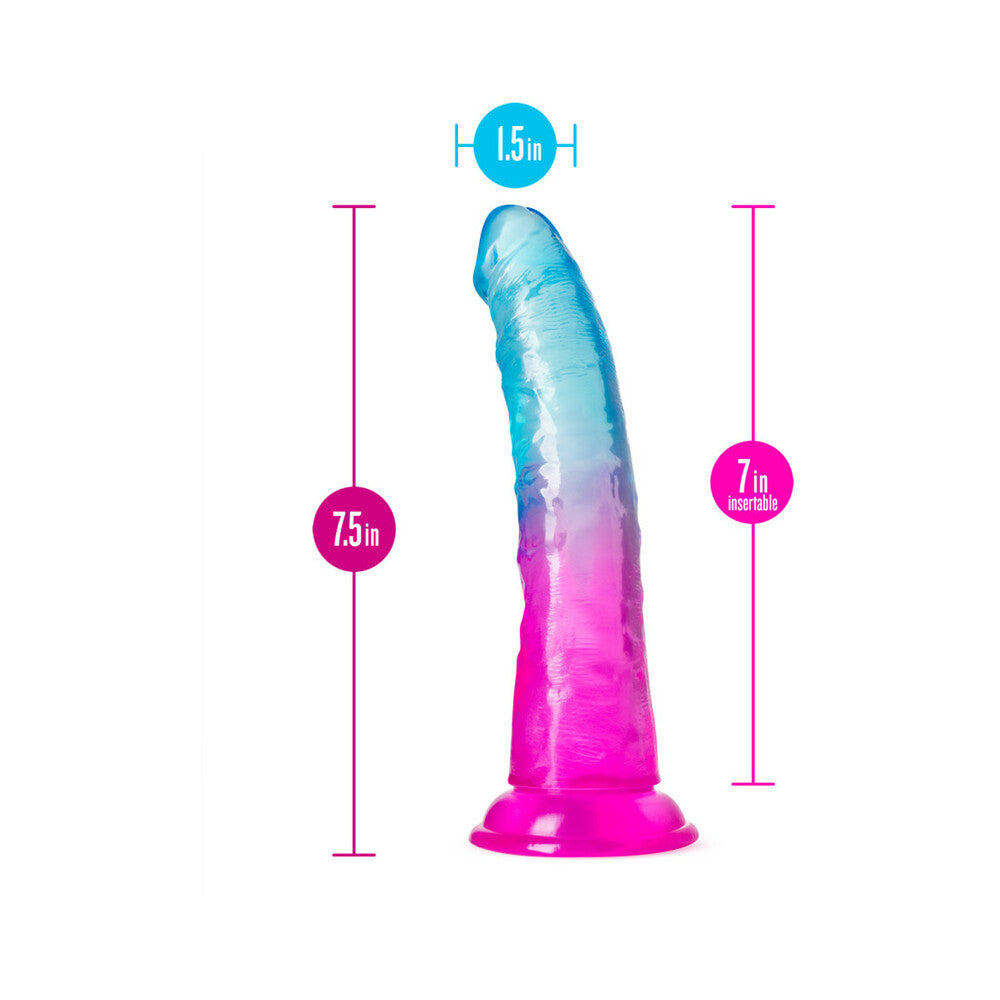 Blush B Yours Beautiful Sky 7 in. Dildo with Suction Cup Sunset