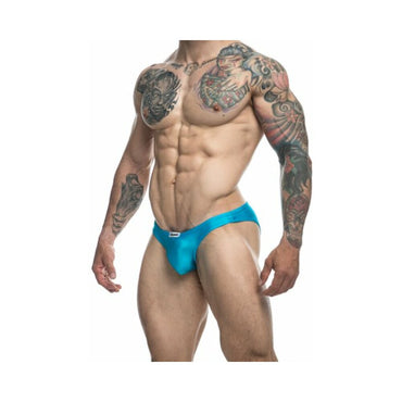 MaleBasics JUSTIN + SIMON Classic Bikini Turquoise S