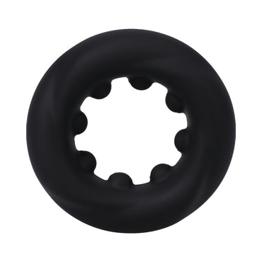 Rock Solid The Twist Silicone C-Ring Black