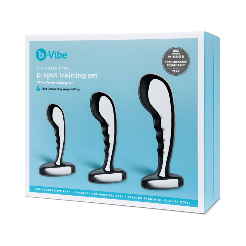 b-Vibe Stainless Steel P-Spot Train Set