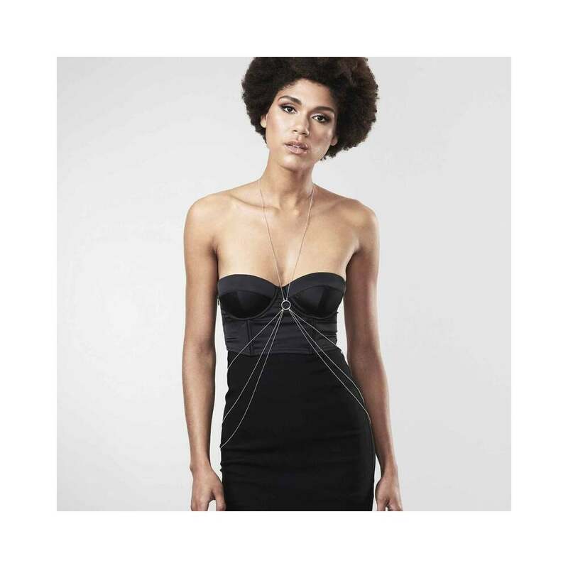 Magnifique 8 Body Chain - Silver