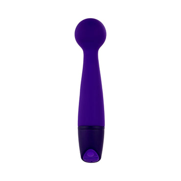Selopa Gumball Rechargeable Slim Wand Silicone Purple