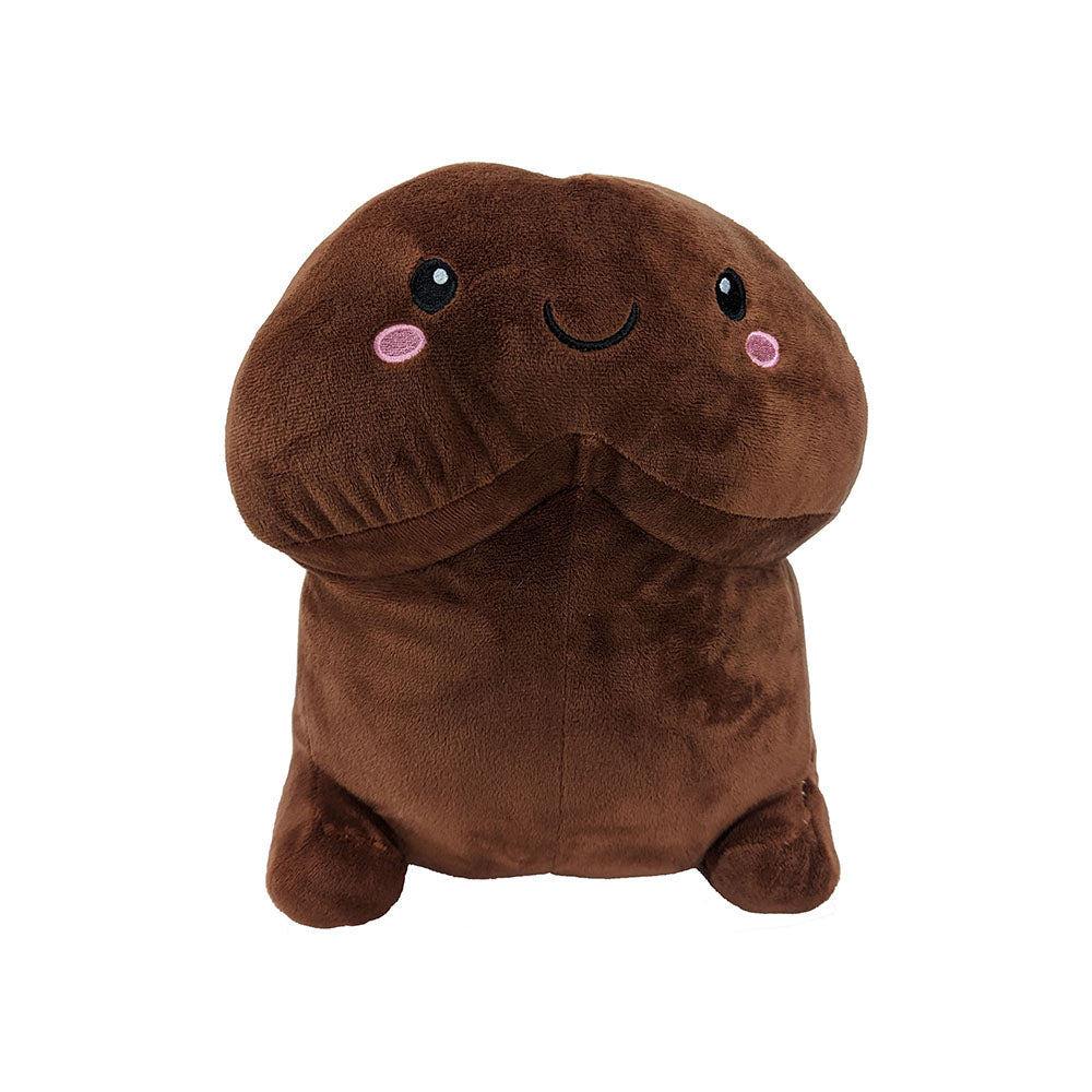 Shots Short Penis Stuffy 7.88in Brown