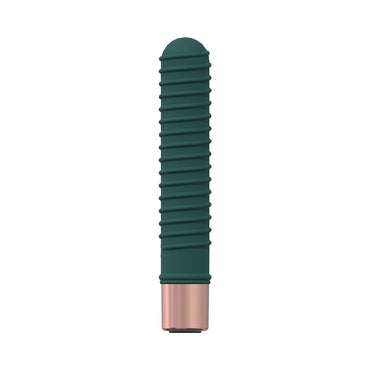 LoveLine Poise 10 Speed Mini-Vibe Silicone Rechargeable Waterproof Forest Green
