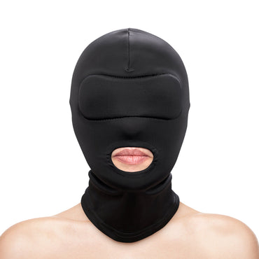 Fetish & Fashion Mouth Hood Black