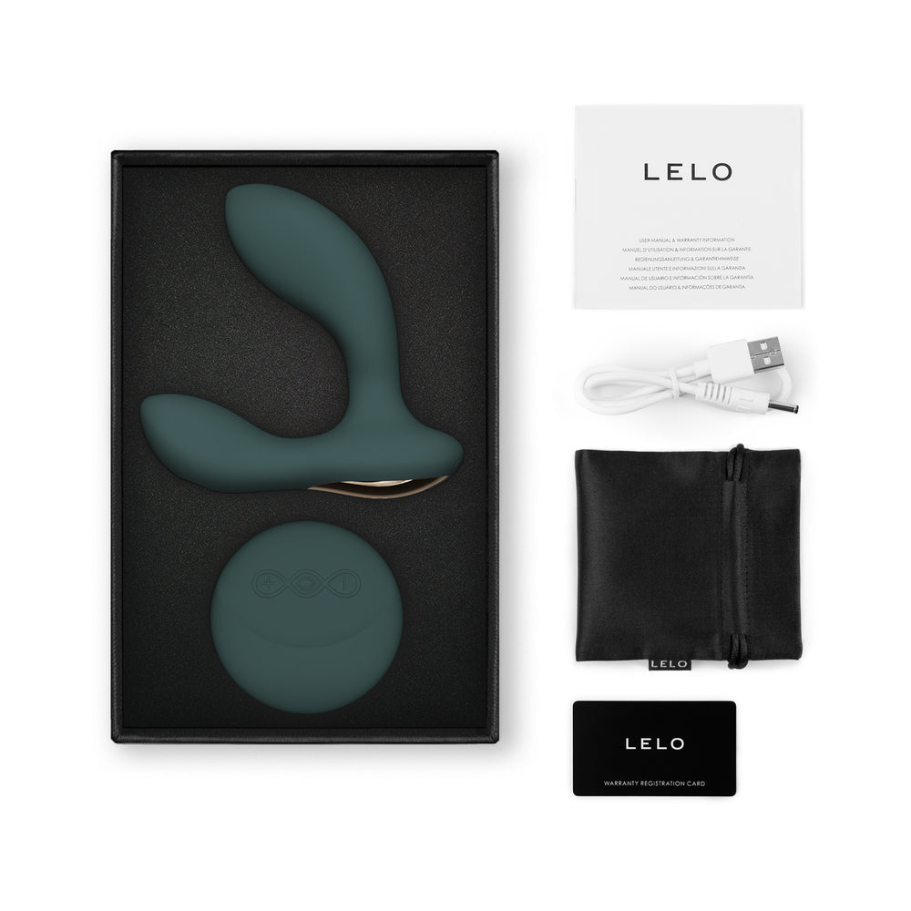 Lelo Hugo 2 Prostate Vibrator With Remote Green