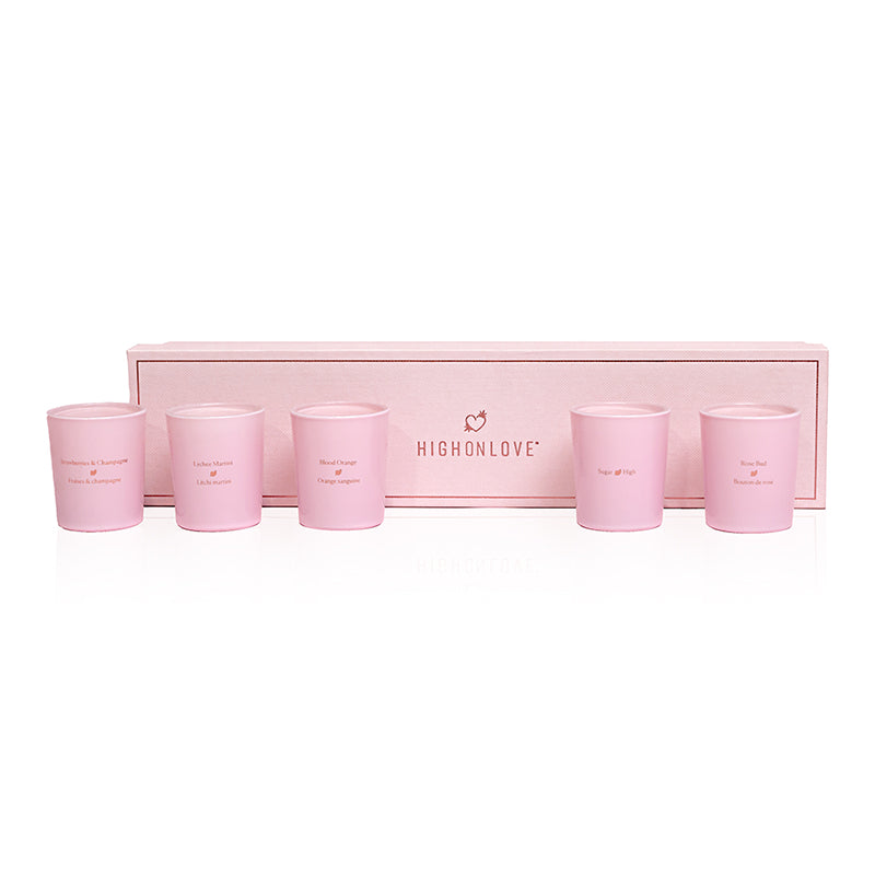 HighOnLove Mini Sensual MassCandles Coll