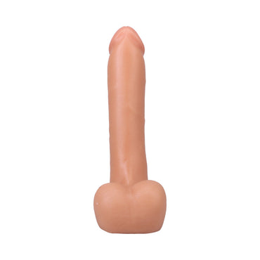 The Realistic Cock 9 in. ULTRASKYN Vac-U-Lock Dildo with Balls Vanilla