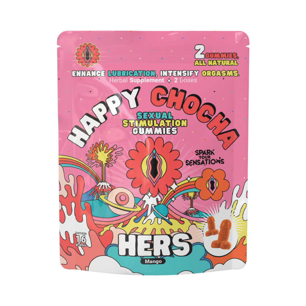 Happy Chocha Herbal Libido Gummies - 12 Pack
