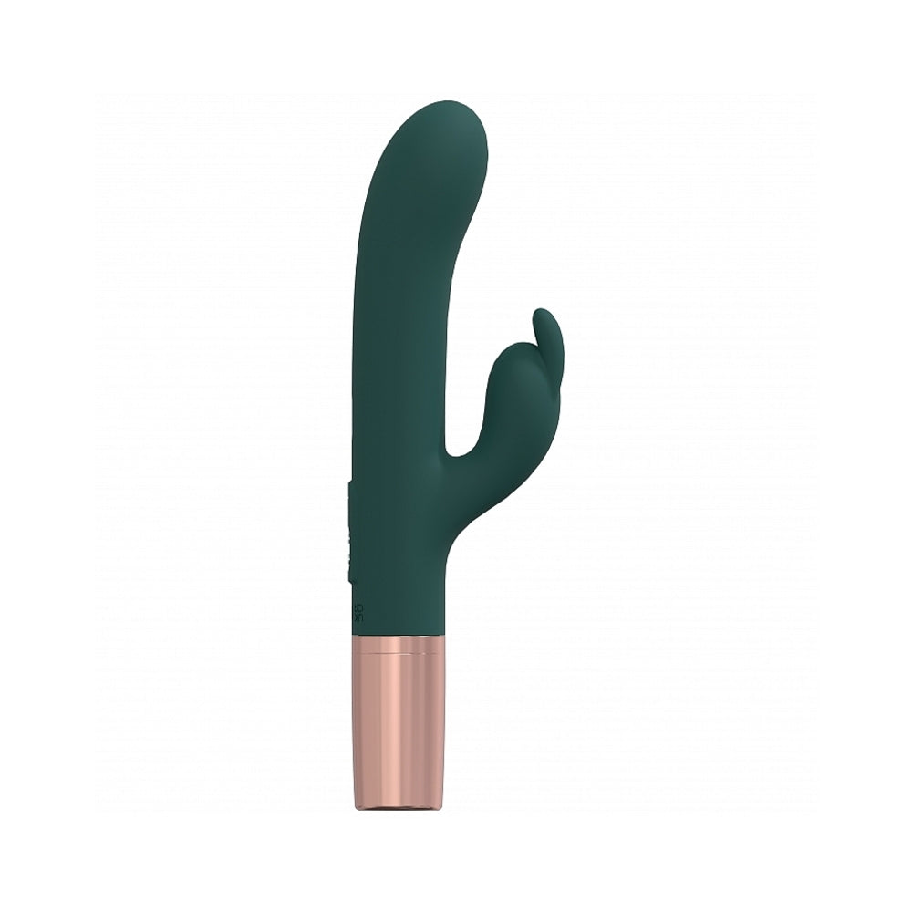 LoveLine Traveler Rabbit Silicone Rechargeable Splashproof Forest Green