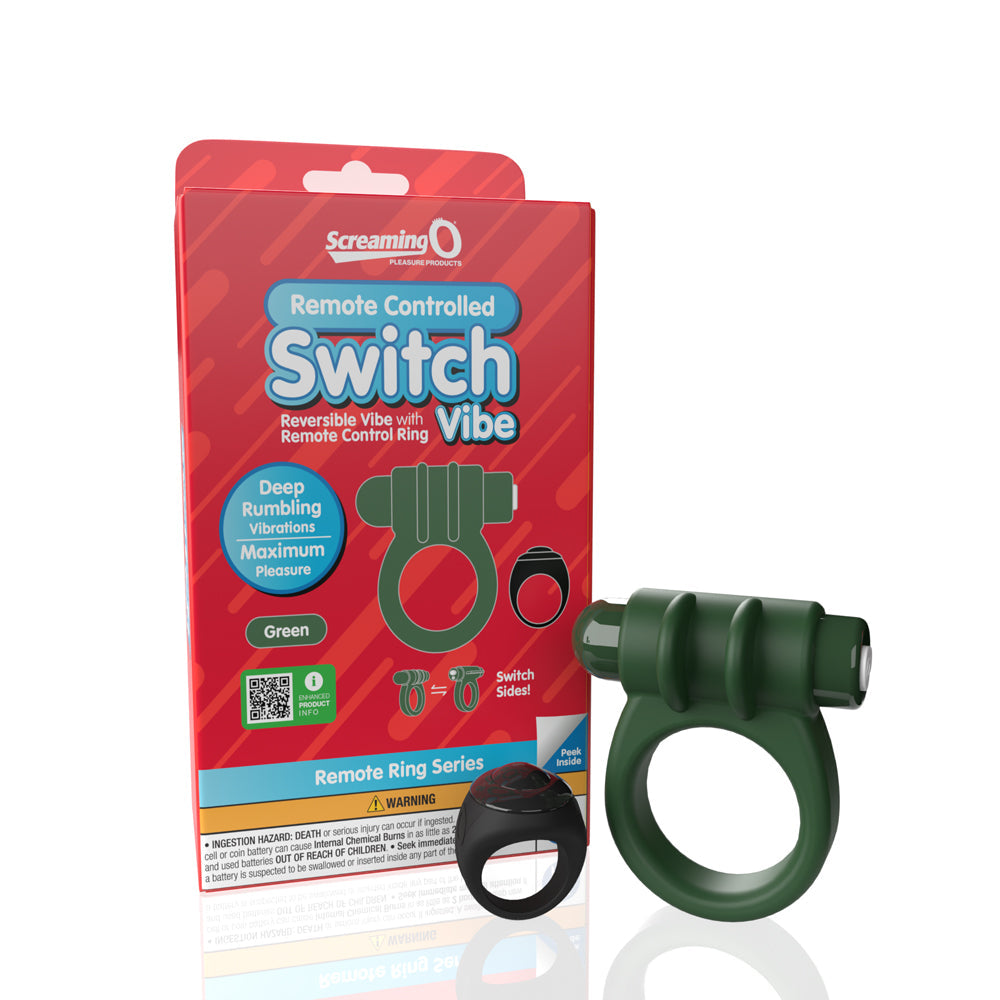 Screaming O Remote Switch Vib Ring Gr