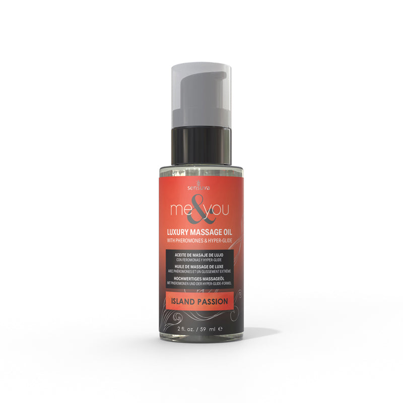 Me & You Massage Oil Island Passion 2oz