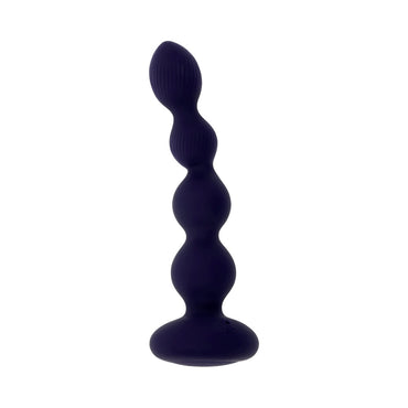Evolved Pleasure Orbit Rechargeable Anal Vibe With Remote Silicone Purple