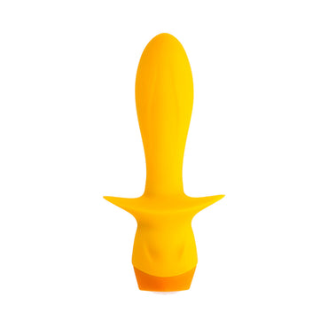 Selopa Mellow Yellow Rechargeable Vibrating Plug Silicone Yellow