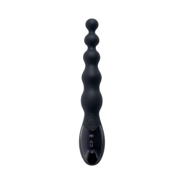 Zero Tolerance Backdoor Baton Rechargeable Vibrating Anal Vibrator Silicone Black