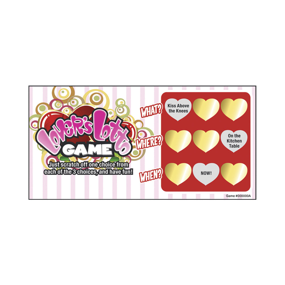 Lovers Lotto Scratch & Play Game