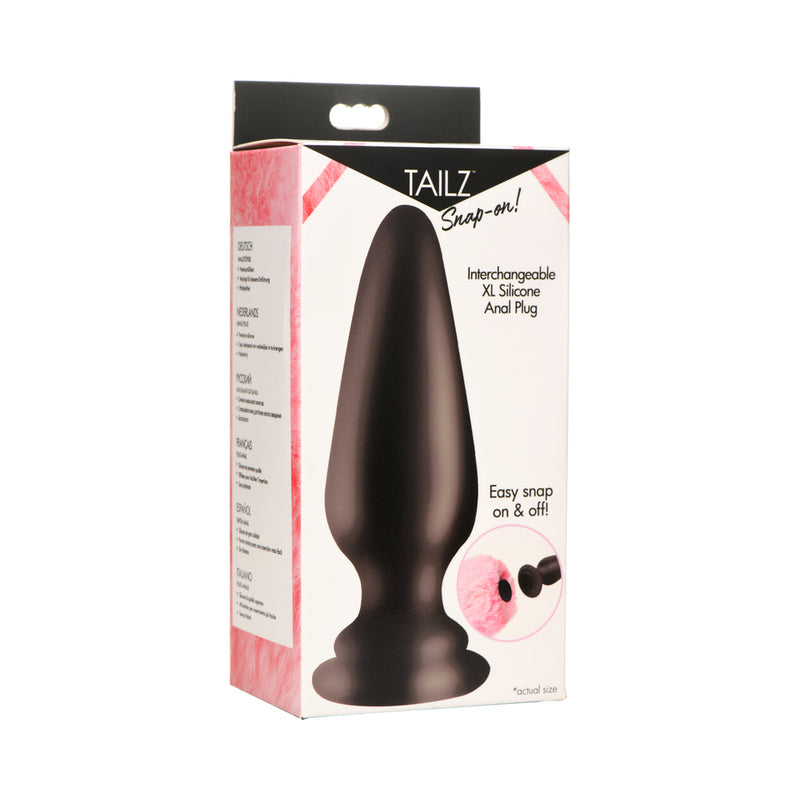 Tailz Snap-On Interchangeable XL Silicone Anal Plug