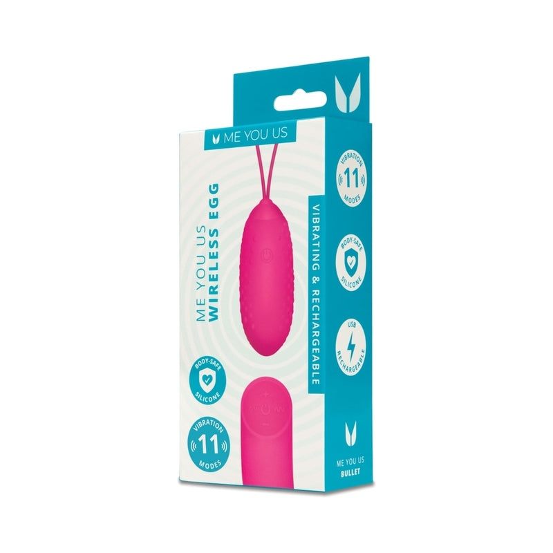 Me You Us Wireless Egg Hot Pink