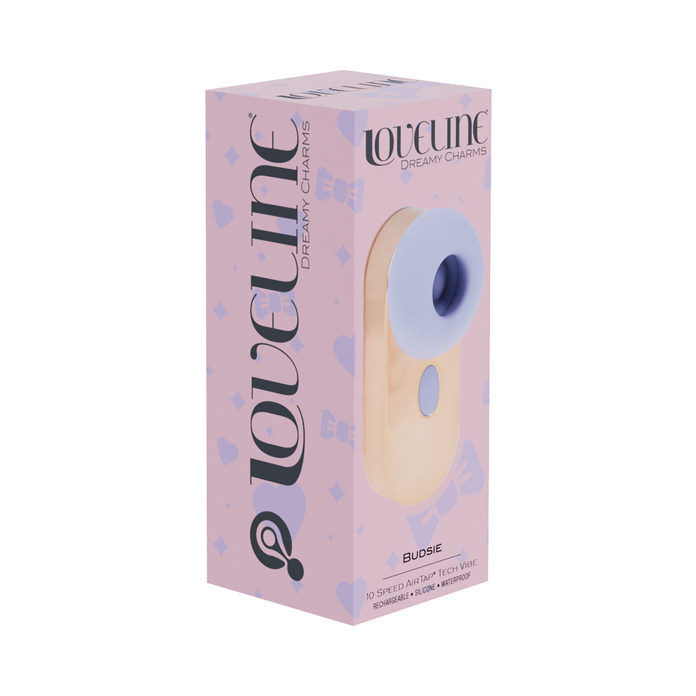 LoveLine Budsie AirTap Technology Vibrator - Lavender