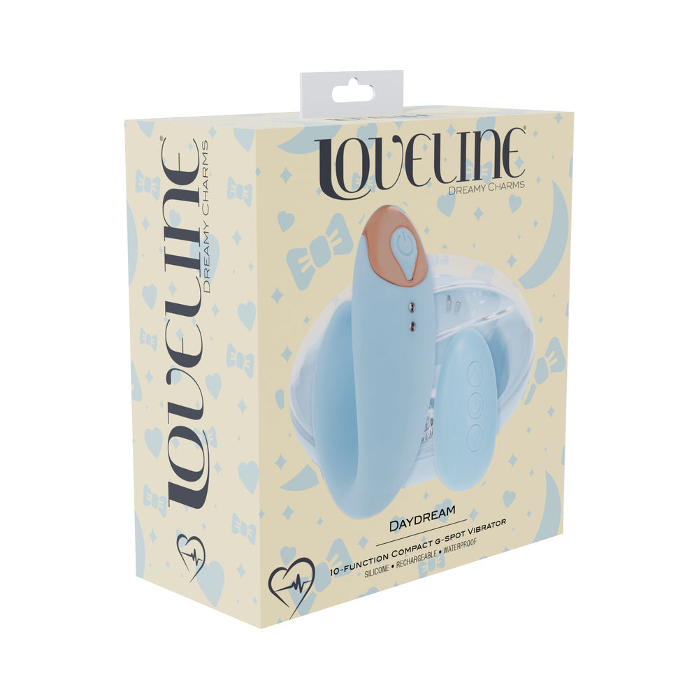 LoveLine Daydream G-Spot and Clitoral Vibrator - Blue